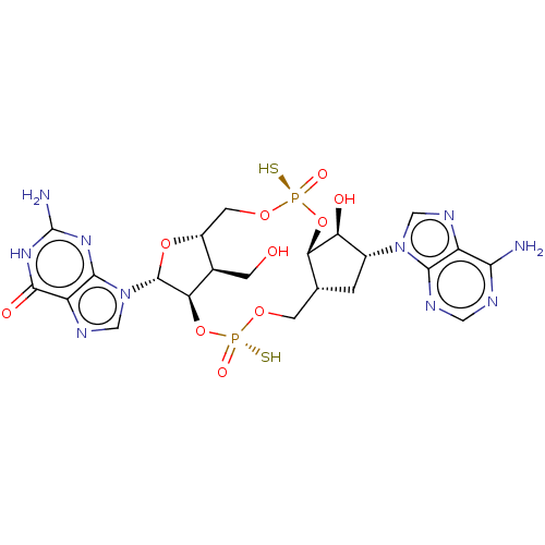 Chemical structure of BindingDB Monomer ID 581012