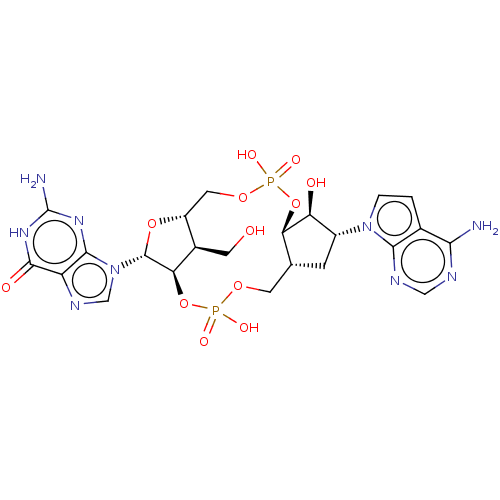 Chemical structure of BindingDB Monomer ID 581014