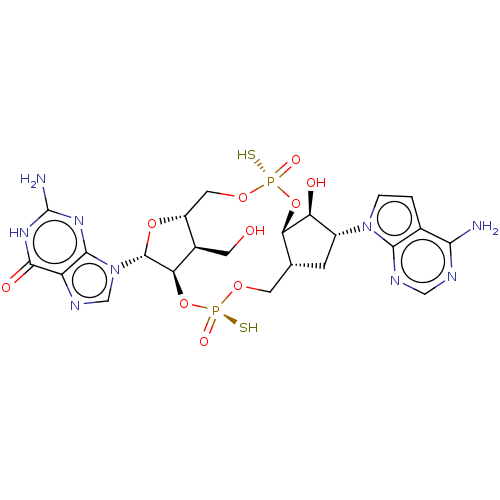 Chemical structure of BindingDB Monomer ID 581016