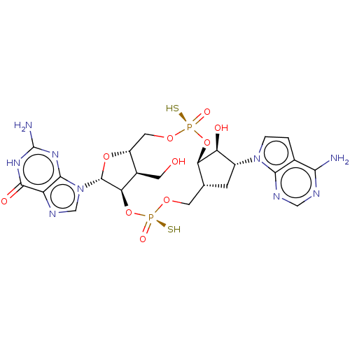 Chemical structure of BindingDB Monomer ID 581018