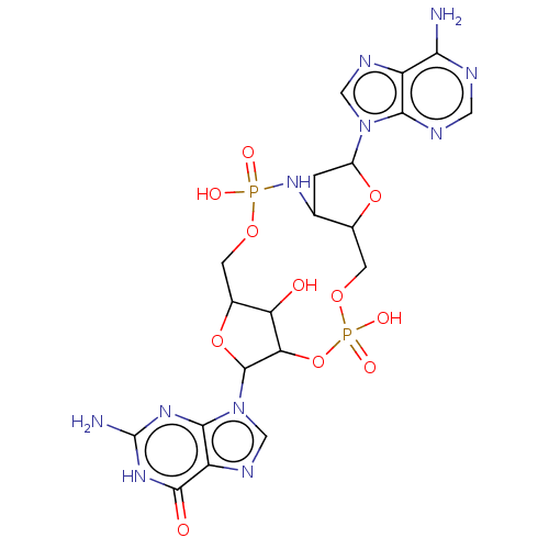 Chemical structure of BindingDB Monomer ID 581019
