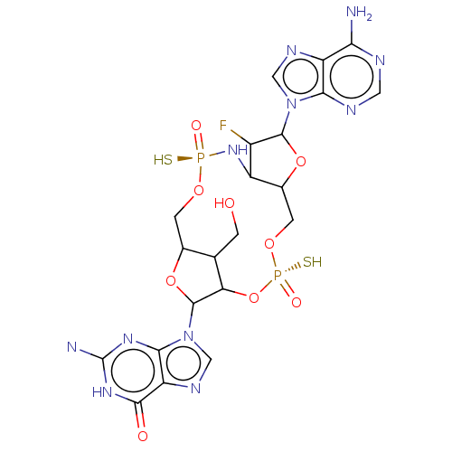 Chemical structure of BindingDB Monomer ID 581026