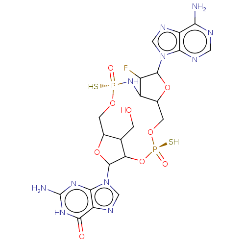 Chemical structure of BindingDB Monomer ID 581028