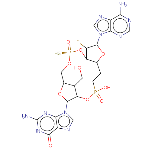 Chemical structure of BindingDB Monomer ID 581029