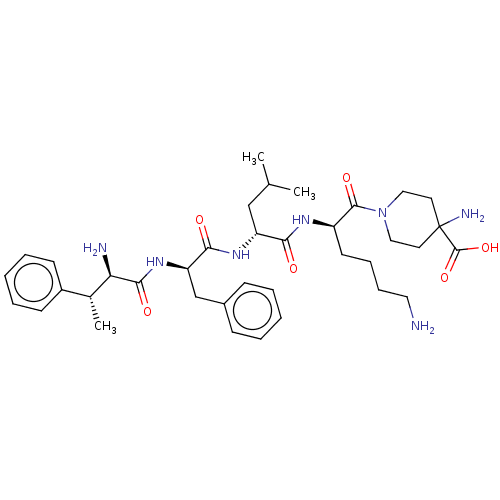 Chemical structure of BindingDB Monomer ID 581037