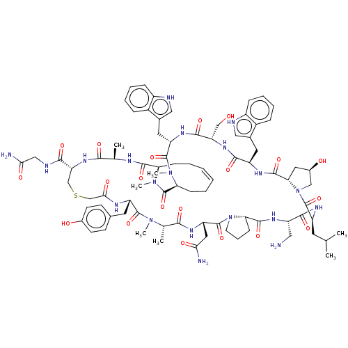 Chemical structure of BindingDB Monomer ID 581041