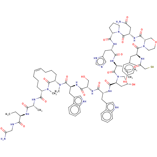 Chemical structure of BindingDB Monomer ID 581048