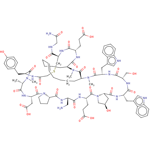 Chemical structure of BindingDB Monomer ID 581049