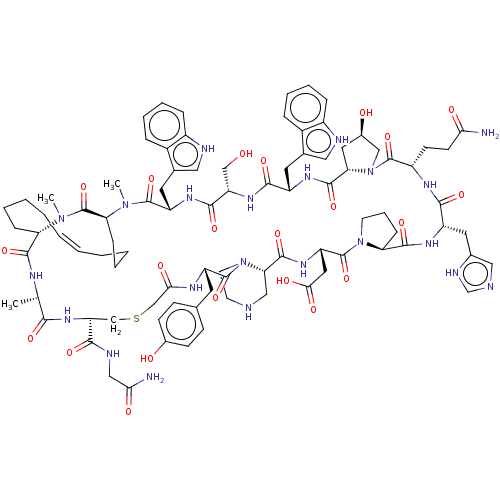 Chemical structure of BindingDB Monomer ID 581053