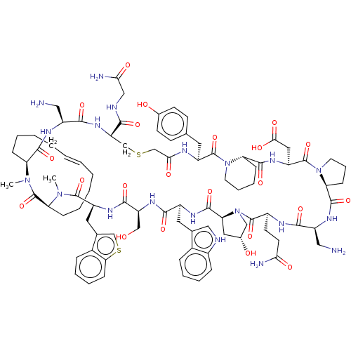 Chemical structure of BindingDB Monomer ID 581057