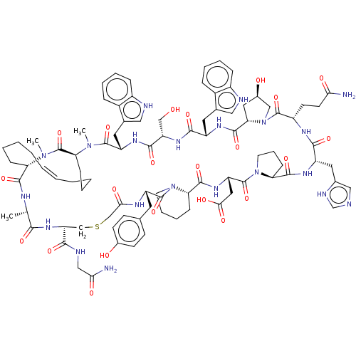 Chemical structure of BindingDB Monomer ID 581058
