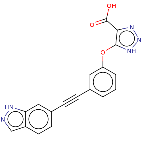 Chemical structure of BindingDB Monomer ID 581234