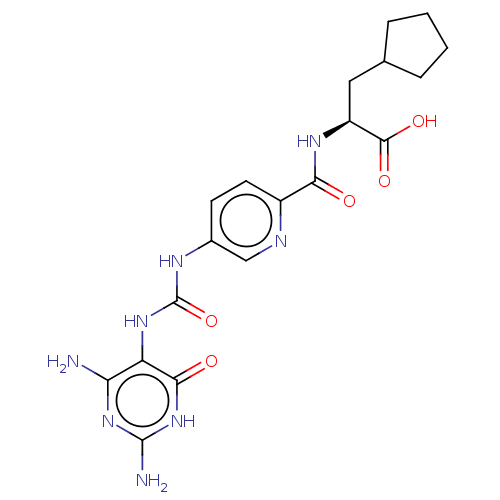 Chemical structure of BindingDB Monomer ID 581293