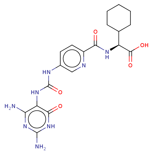 Chemical structure of BindingDB Monomer ID 581294