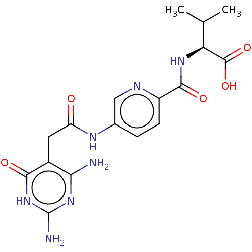 Chemical structure of BindingDB Monomer ID 581295