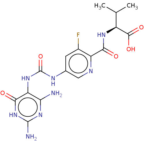 Chemical structure of BindingDB Monomer ID 581313