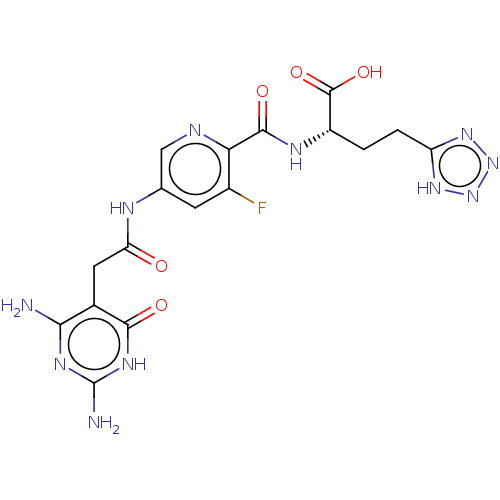 Chemical structure of BindingDB Monomer ID 581314