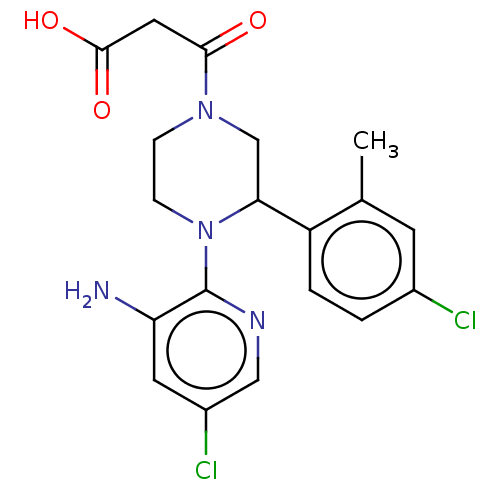 Chemical structure of BindingDB Monomer ID 581321