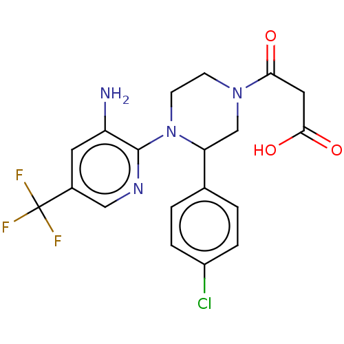 Chemical structure of BindingDB Monomer ID 581322