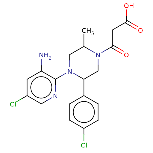 Chemical structure of BindingDB Monomer ID 581323