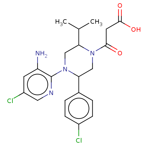 Chemical structure of BindingDB Monomer ID 581325