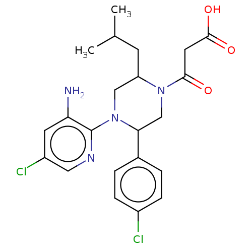Chemical structure of BindingDB Monomer ID 581331