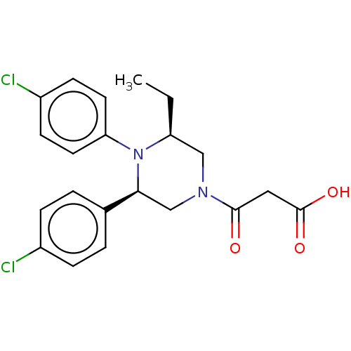 Chemical structure of BindingDB Monomer ID 581333
