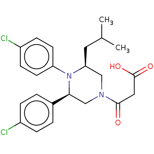 Chemical structure of BindingDB Monomer ID 581338