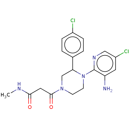 Chemical structure of BindingDB Monomer ID 581339