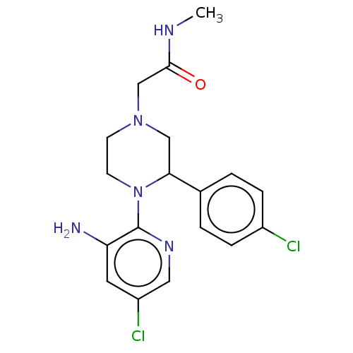 Chemical structure of BindingDB Monomer ID 581340