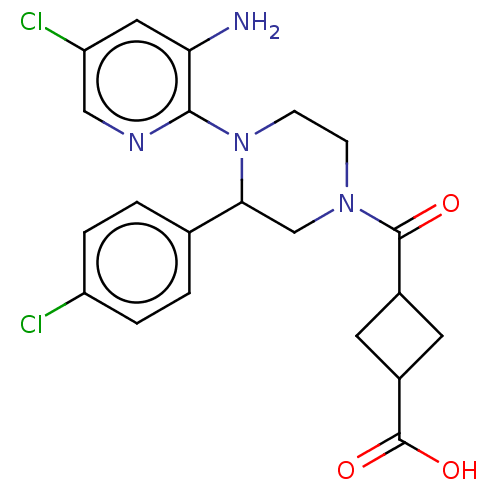 Chemical structure of BindingDB Monomer ID 581343