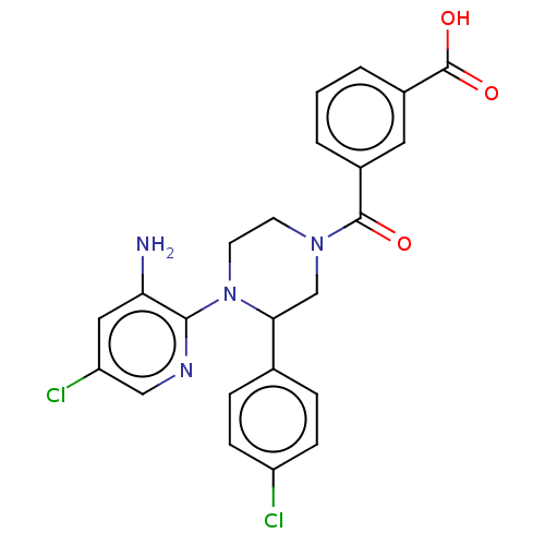 Chemical structure of BindingDB Monomer ID 581344