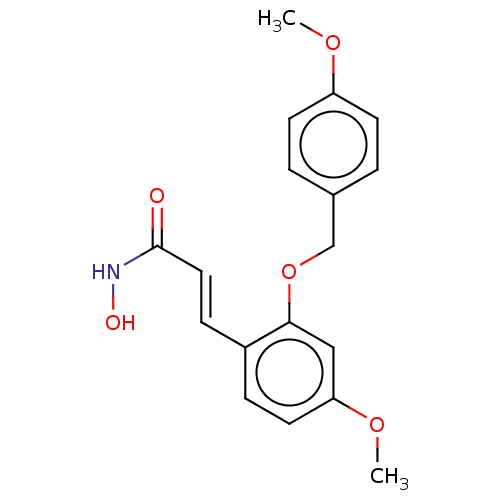 Chemical structure of BindingDB Monomer ID 581354