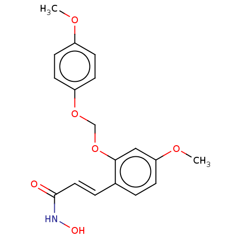 Chemical structure of BindingDB Monomer ID 581356