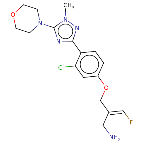 Chemical structure of BindingDB Monomer ID 581437