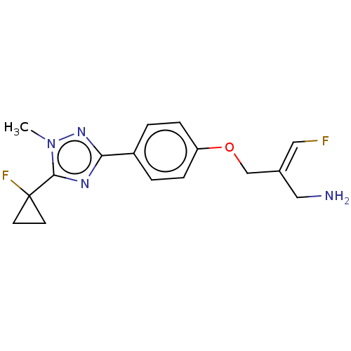 Chemical structure of BindingDB Monomer ID 581449