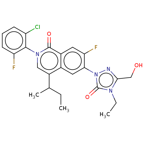 Chemical structure of BindingDB Monomer ID 581500