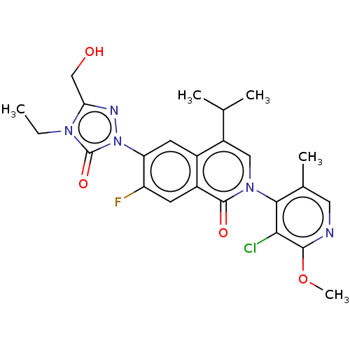 Chemical structure of BindingDB Monomer ID 581513