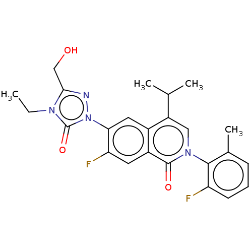 Chemical structure of BindingDB Monomer ID 581521