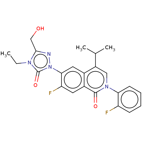 Chemical structure of BindingDB Monomer ID 581529
