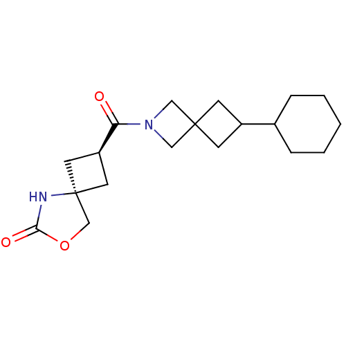 Chemical structure of BindingDB Monomer ID 581654