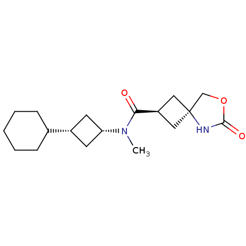 Chemical structure of BindingDB Monomer ID 581704