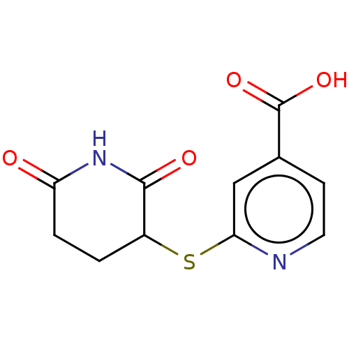 Chemical structure of BindingDB Monomer ID 581787