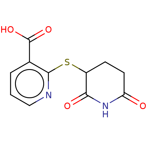 Chemical structure of BindingDB Monomer ID 581803
