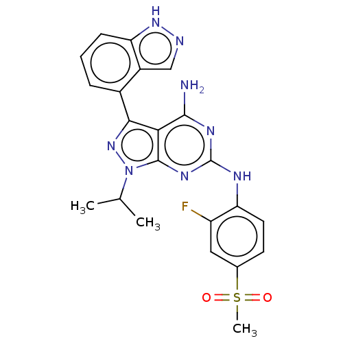 Chemical structure of BindingDB Monomer ID 581805