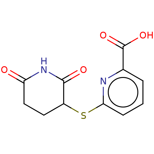 Chemical structure of BindingDB Monomer ID 581816