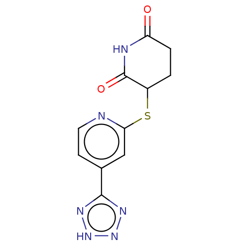 Chemical structure of BindingDB Monomer ID 581819