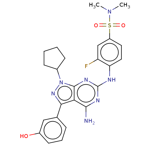 Chemical structure of BindingDB Monomer ID 581830