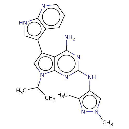 Chemical structure of BindingDB Monomer ID 581833