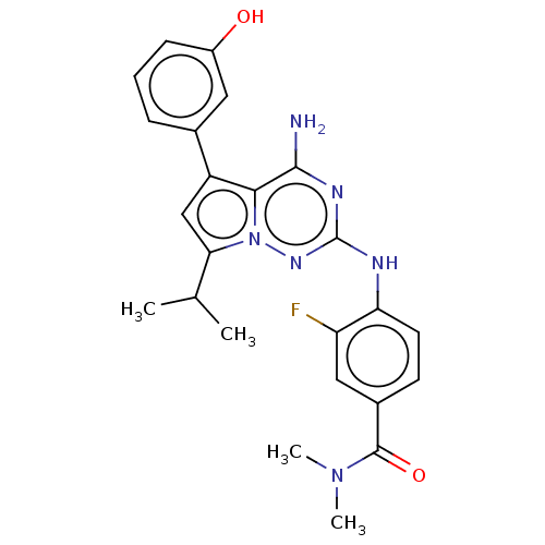 Chemical structure of BindingDB Monomer ID 581837